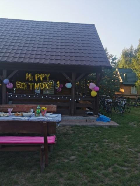 Ferienwohnung Hacjenda Lesny Zaulek Włodawa Exterior foto
