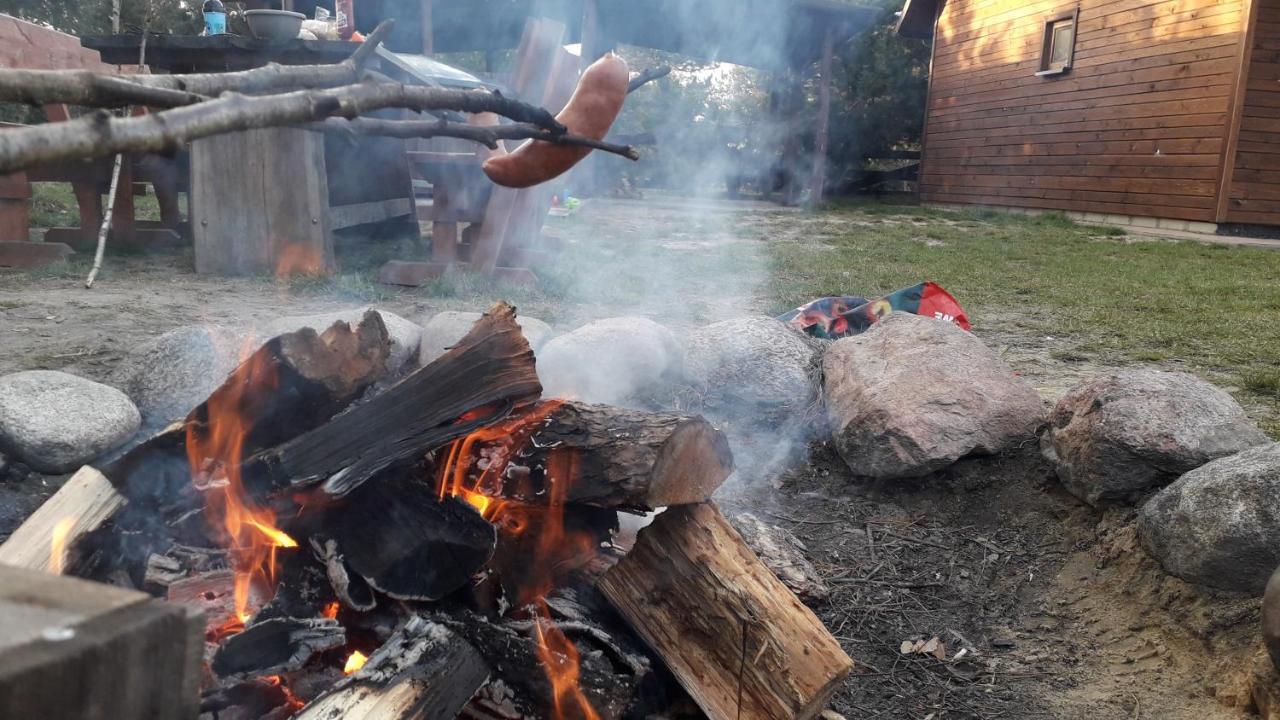 Ferienwohnung Hacjenda Lesny Zaulek Włodawa Exterior foto